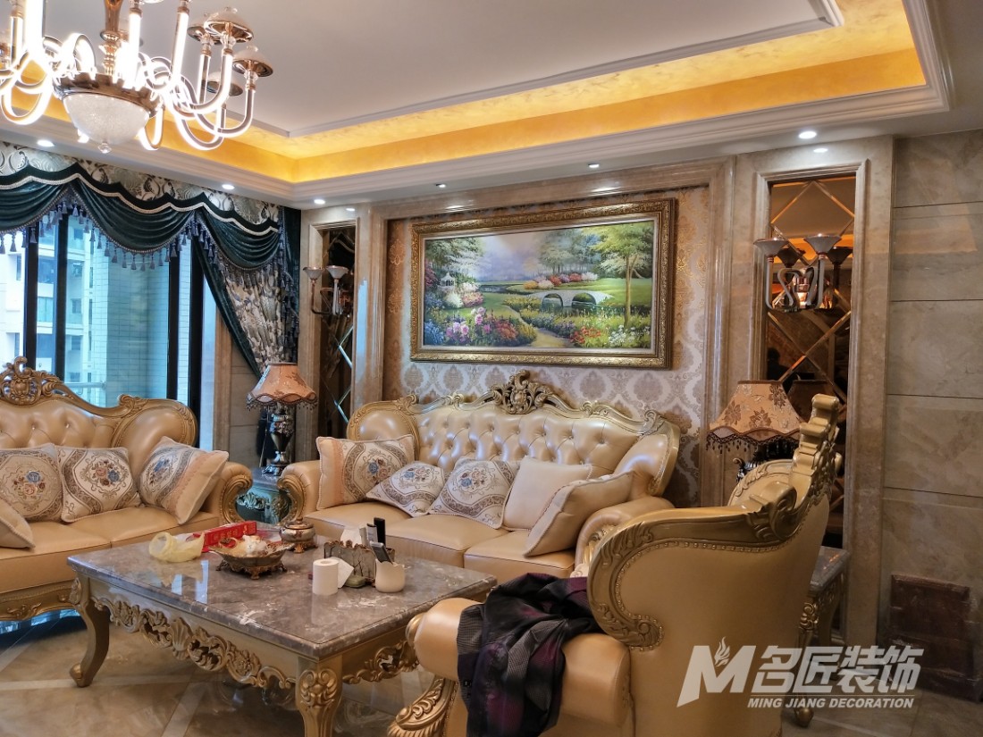 【豪逸御华庭】欧式风格实景案例